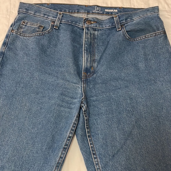 2 pairs George Regular Denim Jeans 38 X 30 - Picture 2 of 12